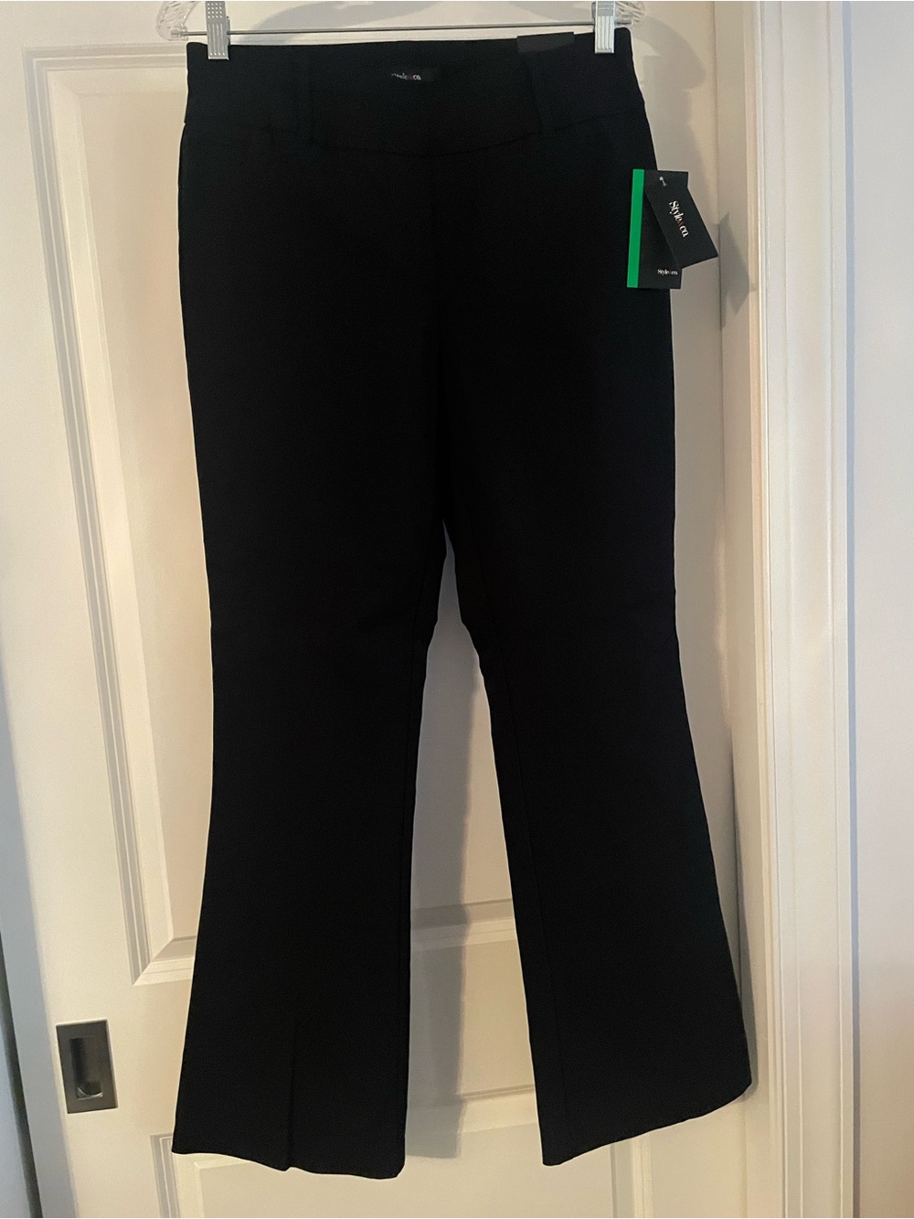 Style & Co. Black Flare Leg Pants